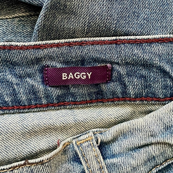 ZARA TRAFALUC PREMIUM WASH BAGGY DISTRESSED JEANS - Picture 8 of 9